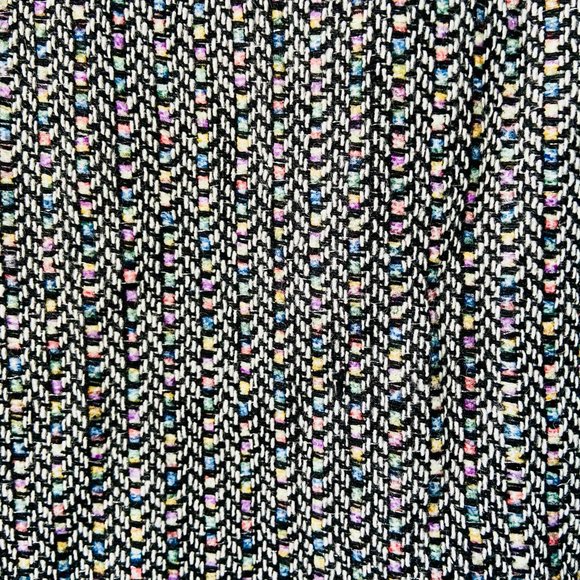 NWT Angeleye Black Rainbow Tweed Dress - Picture 4 of 5